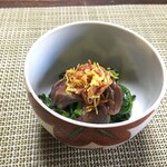 かたつむり - アミタケのお浸し