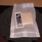 神保町 傳 - 最中　フォアグラ　いぶりがっこ　大将のお爺さんが作る甘夏のジャム