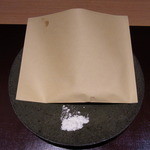 神保町 傳 - 小皿　ハムカツ（鱧カツ）　初めは本当にハムカツ！