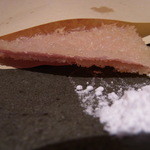 神保町 傳 - 小皿　ハムカツ（鱧カツ）　初めは本当にハムカツ！