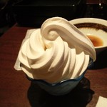 菜の庵 - ソフトクリーム