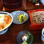 元六 - カツ丼セット1000円