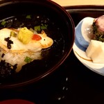 山玄茶 - 食事　鯛茶漬け