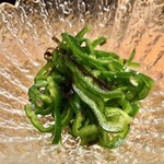 はっこく - 2020.11.  ピーマンの塩昆布和え