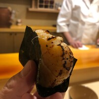 鮨 あらい - ホタテ磯辺焼き