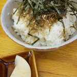 饕餮庵 - ちりめんごはん（280円）