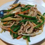 台湾料理 百味鮮 - セットの、青椒肉絲☆