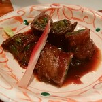 祇園 蕪屋 - 牛肉と九条葱の南蛮焼き