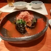 祇園 蕪屋 - 茄子揚げ出し