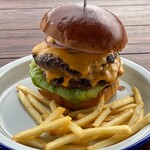 【BURGER】 啤酒雙層