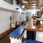 我部祖河食堂 - 店内(カウンター席)