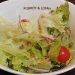 BAR ROBROY - BAR ROBROY 西葛西店 ランチ サバサンドに付くサラダ