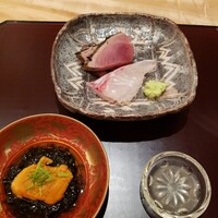 新地 やま本 - 明石鯛　鰹
