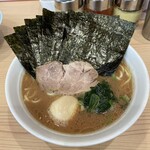 北里家 - らーめん並（650円）+極上のり（150円）
