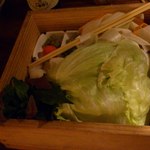 酒と肴 もなか - 鍋の野菜