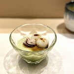 鮨まつもと - 抹茶ムースしらたま