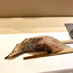 鮨まつもと - かます焼き塩