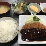 居酒屋 あきちゃん - ロースとんかつ定食