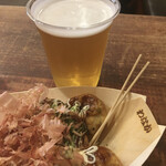 Takoyaki Douraku Wanaka - 生ビールとたこ焼き