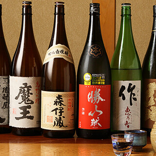 四日市の地酒や焼酎もラインナップ！各種お酒も種類豊富