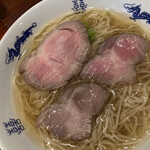 中華蕎麦にし乃 - チャーシューはこの通り3枚