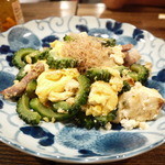 郷酒 - ゴーヤチャンプル