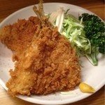 にしきや - アジフライ（550円）