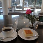 森のレストラン　ころむす - 料理写真:カフェで   ケーキセット700円