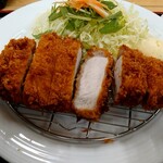 Asahiya - 『スーパー極厚とんかつ定食(税込み1250円)』