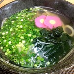 はなちゃんうどん  - かけうどん330円d(^_^o)