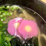 はなちゃんうどん  - はなちゃんかまぼこ！！