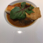 フランス料理 ル・クール - サメガレイのポワレ ブイヤベース仕立て