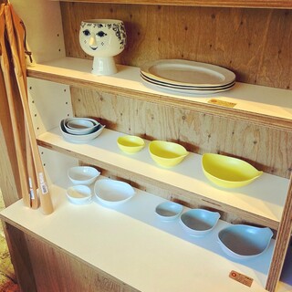 cafe Futsuu - 美濃燒的餐具既時尚又美觀喔。