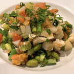Panorama mika - タコと旬野菜のサラダ