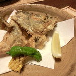 銀座 - すずきの唐揚げ