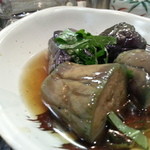 茄子の煮付け？すっっっごく美味しかったッス(；д)ヽ｡ヽ｡