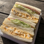 La・ｓａｎｔｅ - 料理写真:ミックスサンド(中)   300円(税抜)