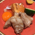 鳥茂 - 黒豚すき焼き