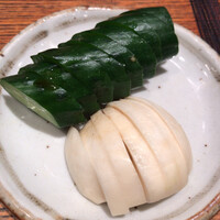 鳥茂 - お新香