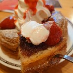 コメダ珈琲店 - 一口サイズ小倉ノワール!