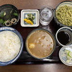 阿づ満庵 - カレー丼・ミニそばセット