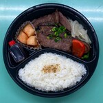 焼肉の龍園 - 黒毛和牛カルビ弁当