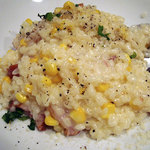 オステリアベーネ - 「東川産とうきびと生ハムのクリームリゾット」1000円