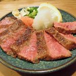 やきとんひなた - 和牛レアステーキ