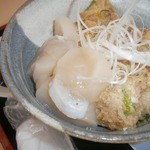 Ezogashima - 鮭チャンチャン焼丼（1000円）にホタテ（300円）をトッピング③up