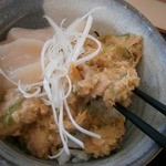 Ezogashima - 鮭チャンチャン焼丼（1000円）にホタテ（300円）をトッピング⑤up