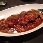 カレーや うえの - 鶏野菜カレー（ごはん少なめ）