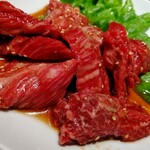 能登牛焼肉 味道苑 - 上ハラミ　1480円　柔らかくて旨い