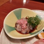 吟座於傅 - カワハギ肝あえ