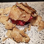 西麻布 焼肉 X - トリュフ乗せユッケ